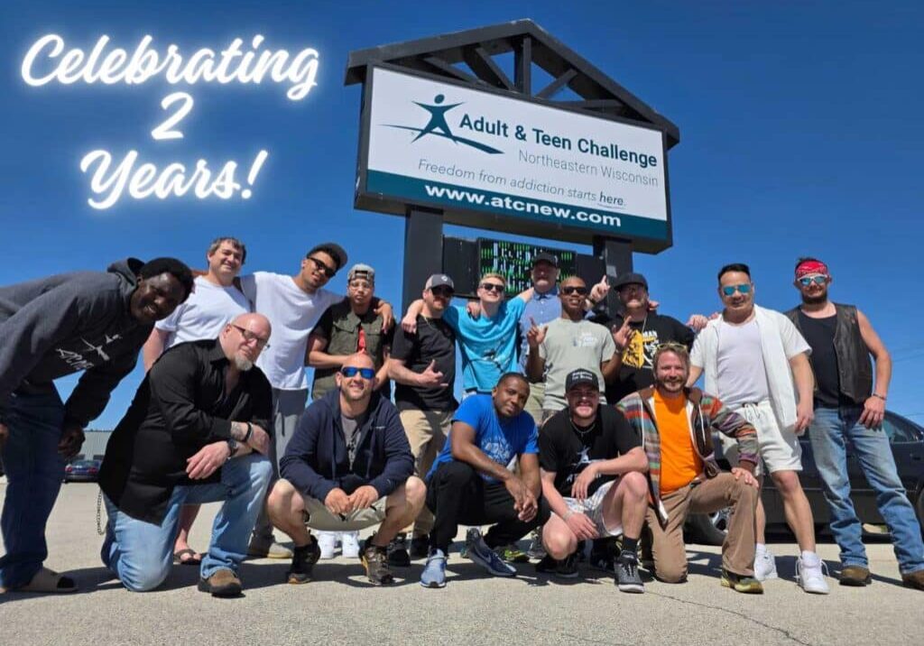 Celebrating 2 Years of Hope, Healing, and Transformation at ATCNEW team photo outside