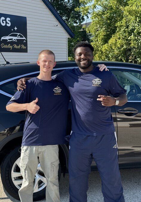 Clients Celebrating Finished Vehicle